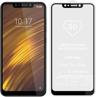 CASE CREATION Edge To Edge Tempered Glass for Xiaomi Pocophone F1 6.18-Inch(Pack of 1)