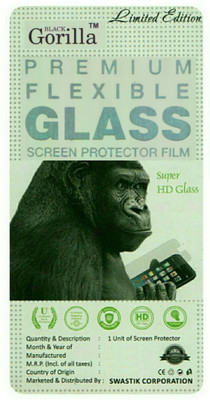 BLACK GORILLA Tempered Glass Guard for Intex Aqua Amaze(Pack of 1)
