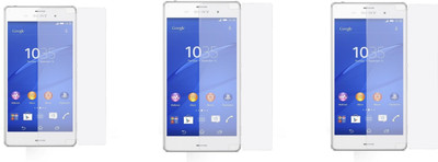 VaiMi Tempered Glass Guard for Sony Xperia Z3(Pack of 3)