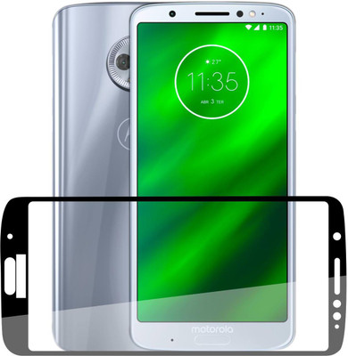 CASE CREATION Edge To Edge Tempered Glass for Motorola Moto G6 Plus(Pack of 1)