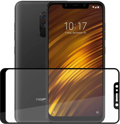 CASE CREATION Edge To Edge Tempered Glass for POCO F1(Pack of 1)