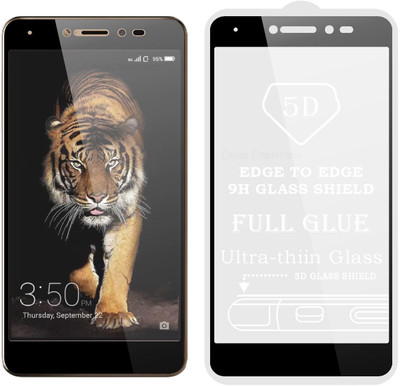 Case Creation Edge To Edge Tempered Glass for Coolpad Note 5 Lite 2017(Pack of 1)