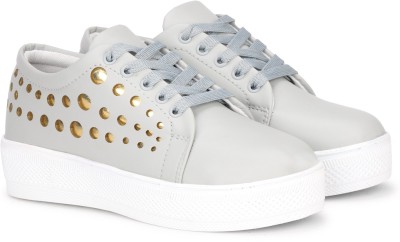 COMMANDER 412 Sneakers For Women(Grey)