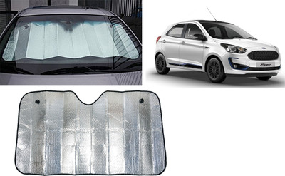 AUTO PEARL Dashboard, Rear Window Sun Shade For Ford Figo(Silver)