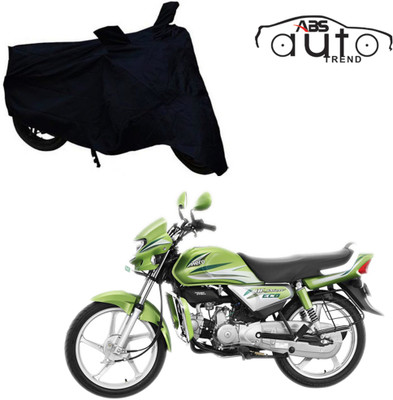 ABS AUTO TREND Two Wheeler Cover for Hero(HF Dawn, Black)