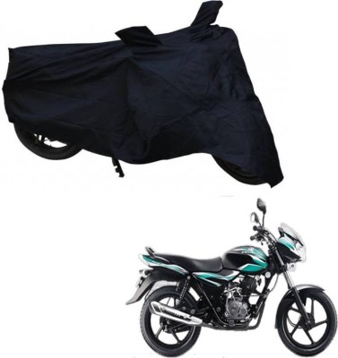 AutoRetail Two Wheeler Cover for Bajaj(Discover 100 DTS-i, Black)