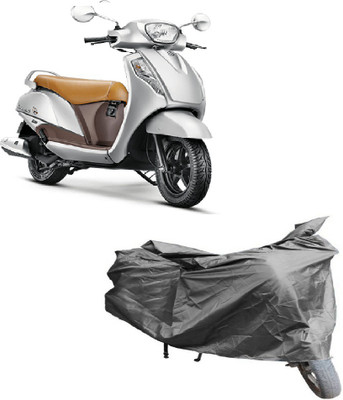 COVER WORLD Waterproof Two Wheeler Cover for Suzuki(Access, Green)