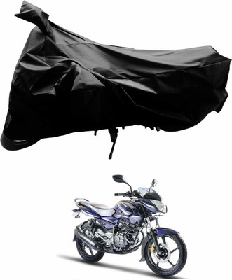 AutoRetail Two Wheeler Cover for Bajaj(Pulsar 135 LS DTS-i, Black)
