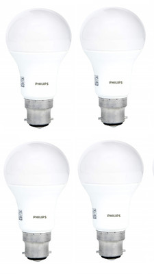 PHILIPS 14 W Basic Round B22 LED Bulb(White, Pack of 4)