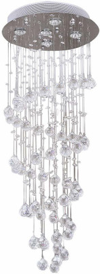 D4P 4 feet Height Chandelier hanging led light bulb 35cm width Pendants Ceiling Lamp(Yellow)