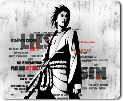 Flair Print Naruto - Sasuke FPMP008 Mousepad(Multicolor)