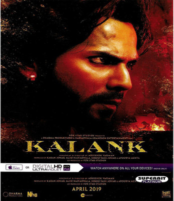 

KALANK (Hindi Movie) DVD FORMAT(DVD Hindi)