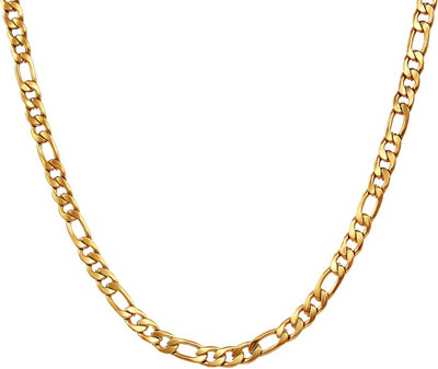Divastri Elegant Statement Sachin Collection Gold-plated Plated Stainless Steel Chain