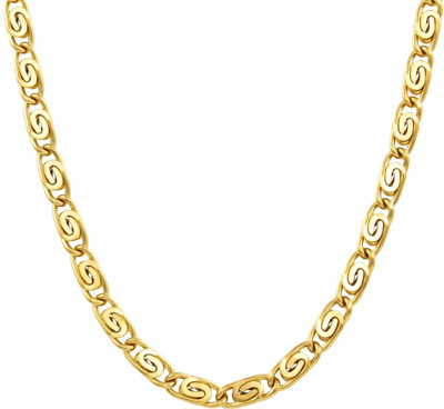 Divastri Elegant Statement Handmade Collection Silver Plated Stainless Steel Chain