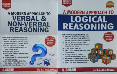 Verbal & Non-Verbal Reasoning |Logical Reasoning By R.G Agarwal (Combo)(Paperback, R.S. Agrawal)
