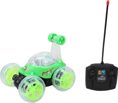 Mahi Zone Rechargeable Remote Control Stunt Car with 360 Degrees Rotation(Multicolor)