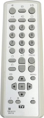 LipiWorld CRT RM-W101 CRT TV Universal Compatible For CRT TV CRT RM-W101 CRT TV Universal Sony Remote Controller(Gray)