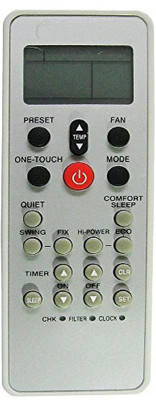 Emrse Compatible Split/Window Air Conditioner Remote ( AC 147) Toshiba Remote Controller(White)