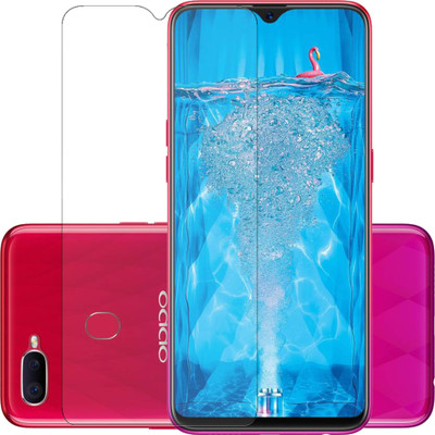 Hupshy Tempered Glass Guard for OPPO F9 Pro(Pack of 1)