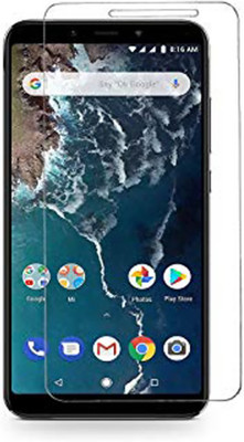 alphax Tempered Glass Guard for Mi A2(Pack of 1)