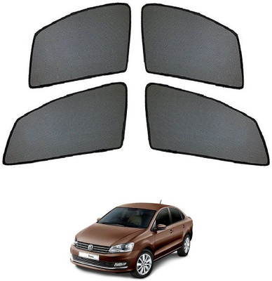 KOZDIKO Side Window Sun Shade For Volkswagen Vento(Black)