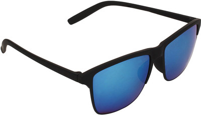 CRIBA Rectangular Sunglasses(For Men & Women, Multicolor)