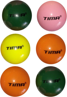 TIMA Wind Cricket Ball (Pack of 6, Multicolor) Cricket Training Ball(Standard, Pack of 6, Multicolor)