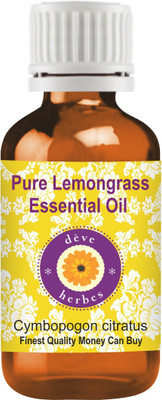 40% OFF on deve herbes Pure Lemongrass Oil(30 ml) 40% OFF on deve herbes Pure Lemongrass Oil(30 ml)