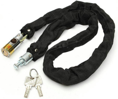 FASTPED Bike Motorcycle Bicycle High & Heavy Quality Helmet Lock & Chain Lock 80Cm Cycle Lock