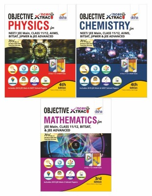 Objective NCERT Xtract Physics, Chemistry, Mathematics for JEE Main, Class 11/ 12, BITSAT, JEE Advanced 4th Edition(English, Paperback, Disha Experts)