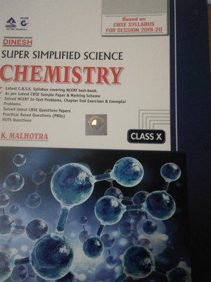 Dinesh Super Simplifies science chemistry For Class 10th(English, Paperback, S.K.Malhotra)