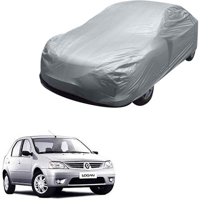 VOCADO Car Cover For Renault Logan (Without Mirror Pockets)(Silver)