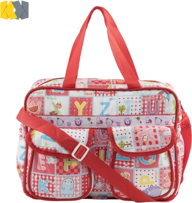 Kiko Diaper Bags For Mom For Travel| Diaper Bags For Mom And Baby Trendy | Diaper Bag(Red)