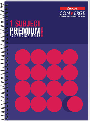 LUXOR Exercise Notebook-Standout A4 Notebook Ruled 160 Pages(Standout)