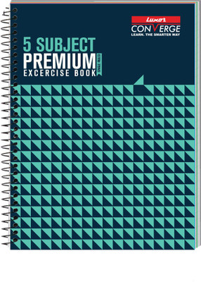 LUXOR Exercise B5 Notebook Ruled 250 Pages(Seamless)