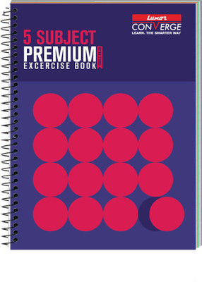 LUXOR Exercise Notebook-Standout B5 Notebook Ruled 250 Pages(Standout)