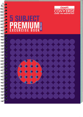 LUXOR Exercise Notebook-Focus B5 Notebook Ruled 250 Pages(Focus)