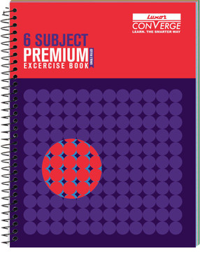 LUXOR Exercise Notebook-Focus A4 Notebook Ruled 300 Pages(Focus)