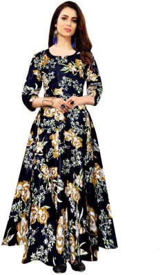 MUDRIKA Anarkali Gown(Multicolor)