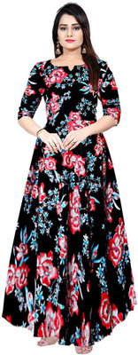 JWF Anarkali Gown(Black)
