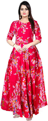 JWF Flared/A-line Gown(Pink)