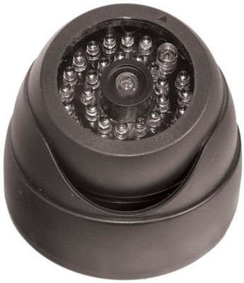 Cpixen 2 Pack Dome Dummy Fake Infrared IR CCTV Surveillance Security Cameras Security Camera(1 Channel)