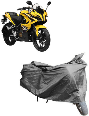COVER WORLD Waterproof Two Wheeler Cover for Bajaj(Pulsar 220 DTS-i, Green)