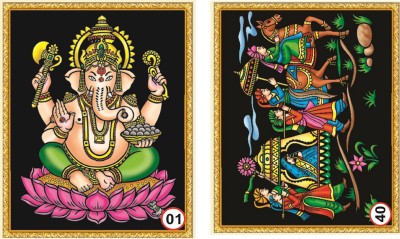 vahvaa Emboss Painting Kit Design No 01 And 40