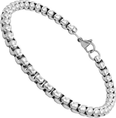 Divastri Stainless Steel Silver Bracelet