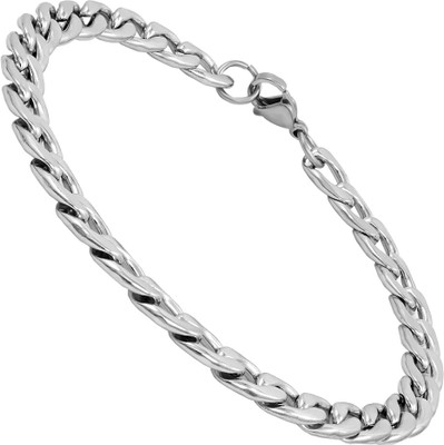 Divastri Stainless Steel Silver Bracelet