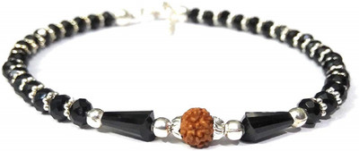 DARSHRAJ Silver, Crystal Bracelet