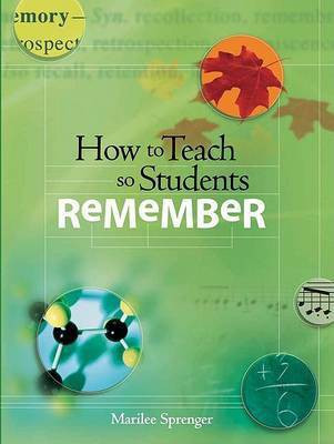 How to Teach So Students Remember(English, Electronic book text, Sprenger Marilee Dr)
