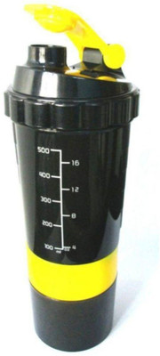 TrendZone 500 ml Tritan, Plastic Shaker(Pack of 1, Multicolor)