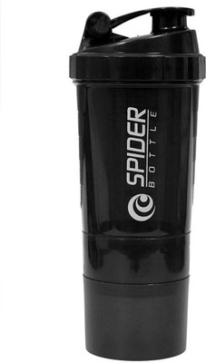 TrendZone 522 ml Plastic Shaker(Pack of 1, Black)